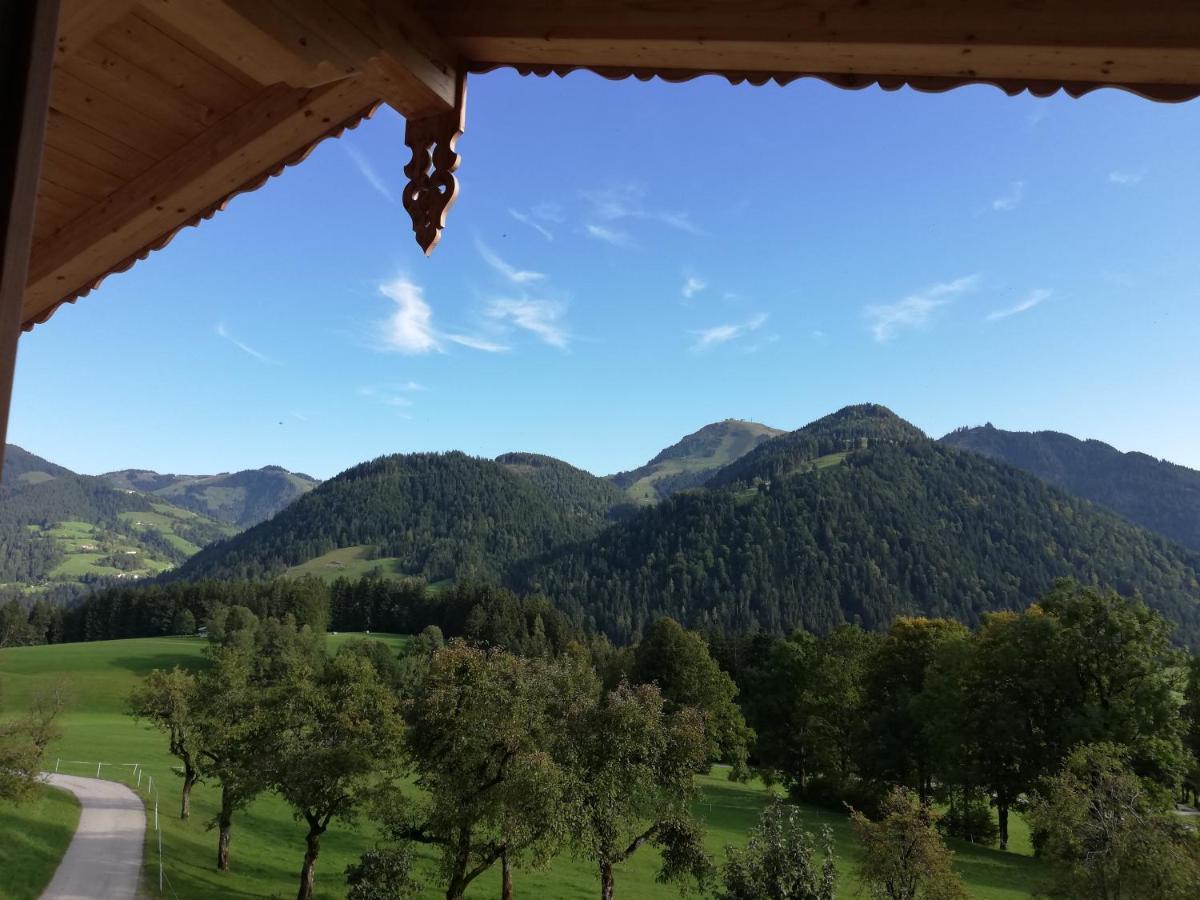 Ferienwohnung Obersteintal Söll Exteriér fotografie